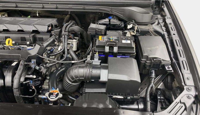 2024 Hyundai Verna  SX 1.5 MPI IVT, Petrol, Automatic, 8,427 km, Engine View - Left