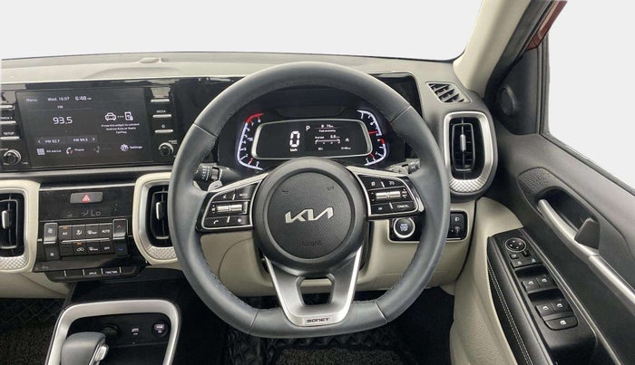 2023 KIA SONET 	 HTX 1.0 TURBO DCT, Petrol, Automatic, 5,143 km, Steering Wheel Close Up