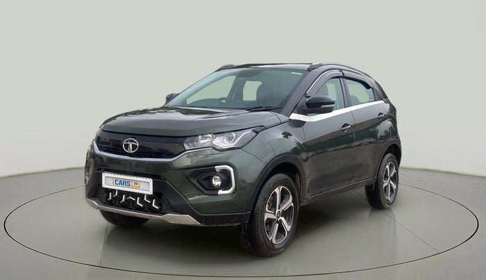 2021 Tata NEXON XZ PLUS PETROL SUNROOF, Petrol, Manual, 47,478 km, Left Front Diagonal