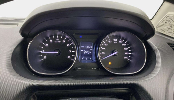2019 Tata Tiago XZ PETROL, CNG, Manual, 73,885 km, Odometer Image