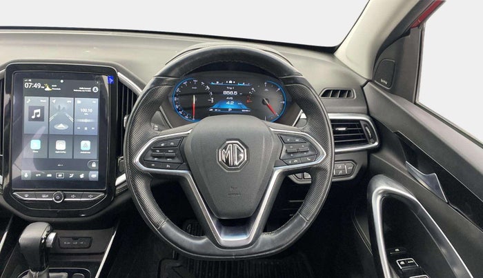 2019 MG HECTOR SHARP 1.5 DCT PETROL, Petrol, Automatic, 18,077 km, Steering Wheel Close Up