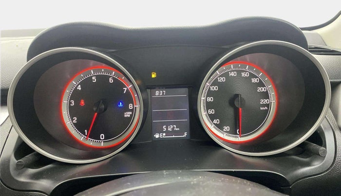 2024 Maruti Swift VXi, Petrol, Manual, 5,127 km, Odometer Image