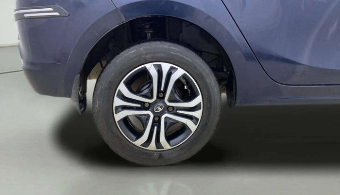 2022 Tata TIGOR XZ PLUS CNG, CNG, Manual, 32,316 km, Right Rear Wheel