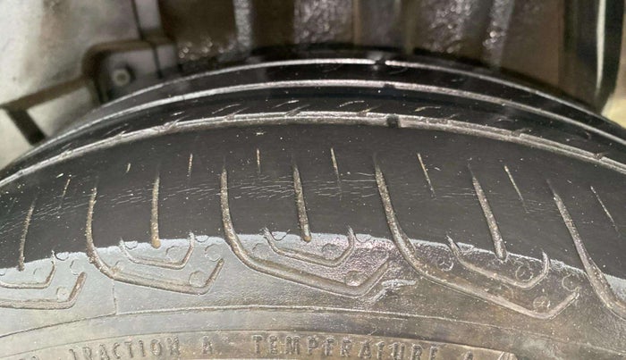 2022 Tata TIGOR XZ PLUS CNG, CNG, Manual, 32,316 km, Left Rear Tyre Tread