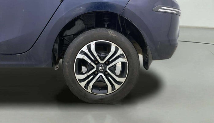 2022 Tata TIGOR XZ PLUS CNG, CNG, Manual, 32,316 km, Left Rear Wheel