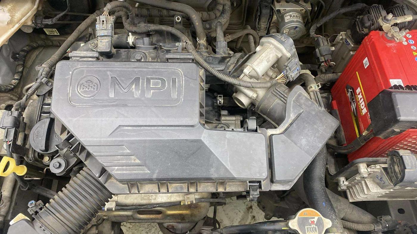2018 Hyundai NEW SANTRO SPORTZ AMT, Petrol, Automatic, 30,152 km, Engine View