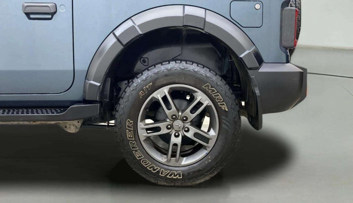 2023 Mahindra Thar LX P 2WD AT HT, Petrol, Automatic, 8,360 km, Left Rear Wheel