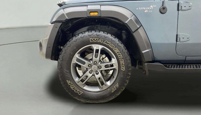 2023 Mahindra Thar LX P 2WD AT HT, Petrol, Automatic, 8,360 km, Left Front Wheel