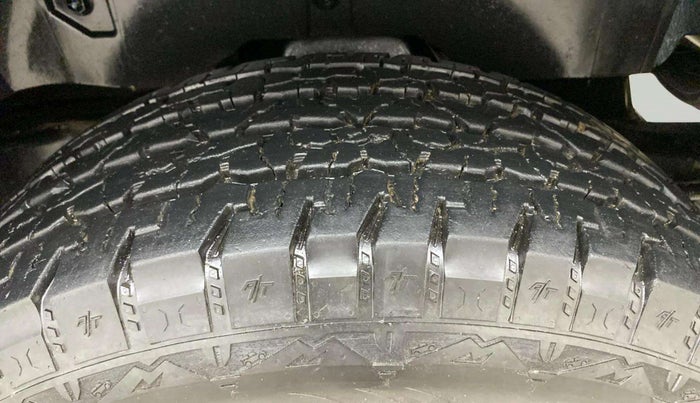 2023 Mahindra Thar LX P 2WD AT HT, Petrol, Automatic, 8,360 km, Left Rear Tyre Tread