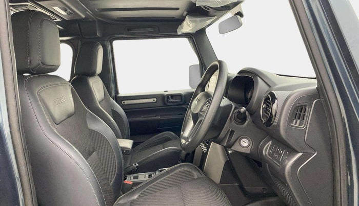 2023 Mahindra Thar LX P 2WD AT HT, Petrol, Automatic, 8,360 km, Right Side Front Door Cabin