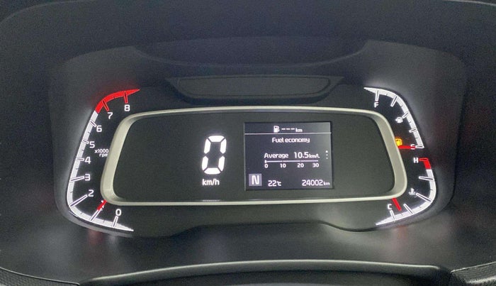 2022 KIA SONET HTK PLUS 1.0 IMT, Petrol, Manual, 23,957 km, Odometer Image