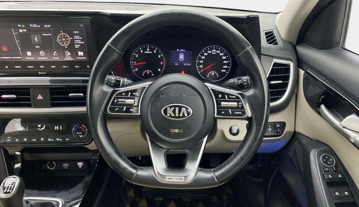 2019 KIA SELTOS HTX 1.5 PETROL, Petrol, Manual, 52,090 km, Steering Wheel Close Up