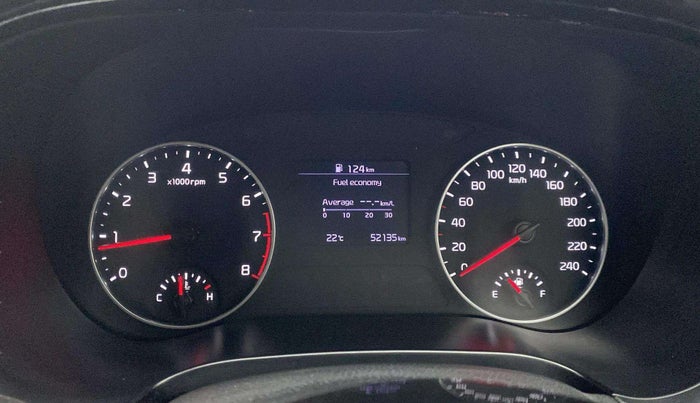 2019 KIA SELTOS HTX 1.5 PETROL, Petrol, Manual, 52,090 km, Odometer Image