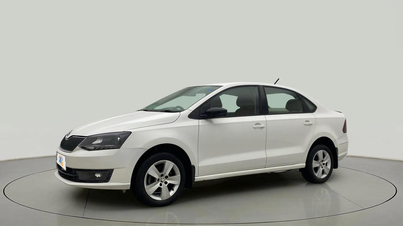 2019 Skoda Rapid AMBITION 1.6 MPI AT, Petrol, Automatic, 60,259 km, Left Front Diagonal