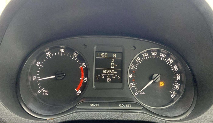 2019 Skoda Rapid AMBITION 1.6 MPI AT, Petrol, Automatic, 60,259 km, Odometer Image