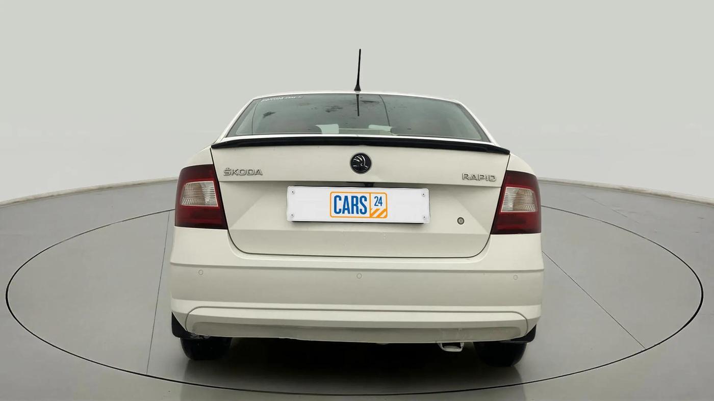 2019 Skoda Rapid AMBITION 1.6 MPI AT, Petrol, Automatic, 60,259 km, Back/Rear