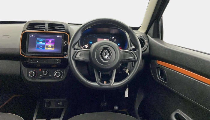 2020 Renault Kwid CLIMBER 1.0 AMT (O), Petrol, Automatic, 27,333 km, Steering Wheel Close Up