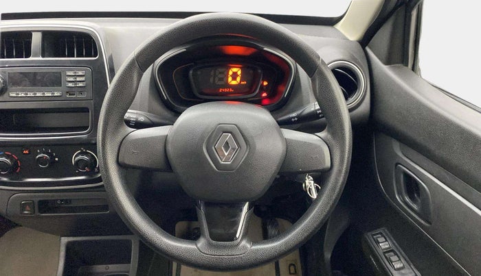2017 Renault Kwid RXL, Petrol, Manual, 24,882 km, Steering Wheel Close Up