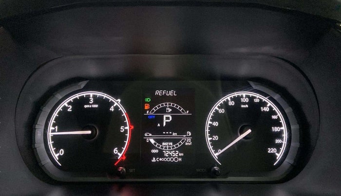2021 Tata Harrier XTA PLUS 2.0L KRYOTEC DARK EDITION, Diesel, Automatic, 72,452 km, Odometer Image