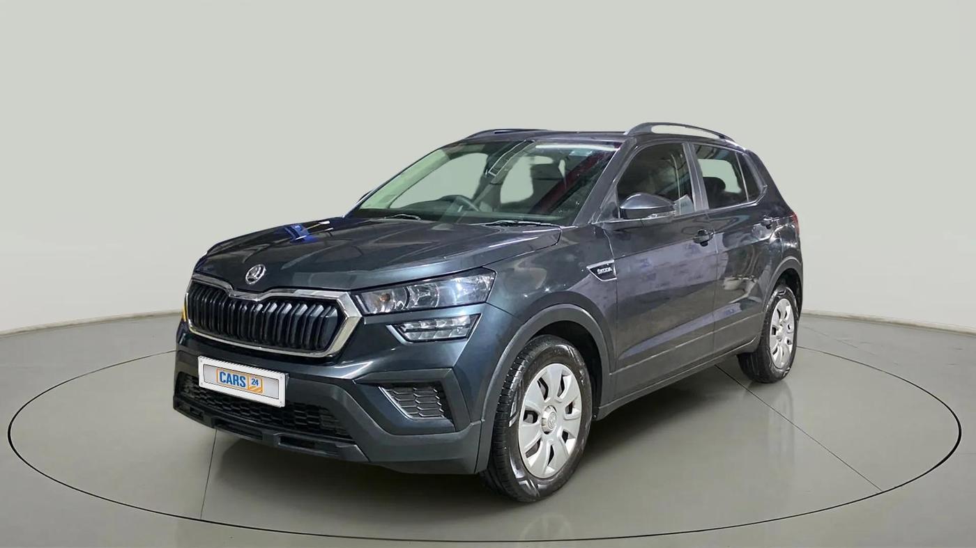 2022 Skoda KUSHAQ ACTIVE 1.0L TSI MT, Petrol, Manual, 18,130 km, Left Front Diagonal