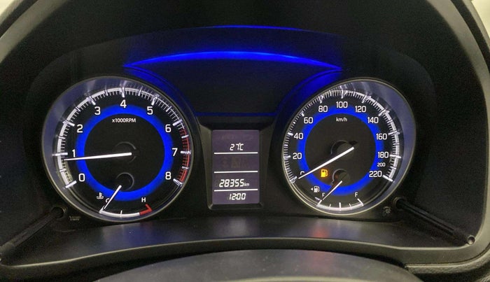 2018 Maruti Baleno DELTA PETROL 1.2, Petrol, Manual, 28,353 km, Odometer Image