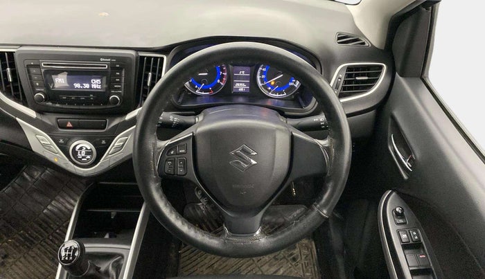 2018 Maruti Baleno DELTA PETROL 1.2, Petrol, Manual, 28,353 km, Steering Wheel Close Up