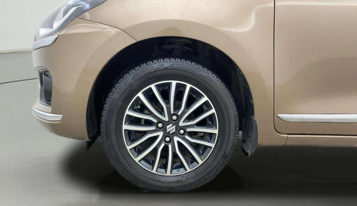 2018 Maruti Dzire ZDI PLUS AMT, Diesel, Automatic, 48,588 km, Left Front Wheel