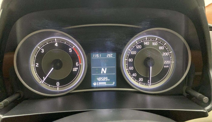2018 Maruti Dzire ZDI PLUS AMT, Diesel, Automatic, 48,588 km, Odometer Image