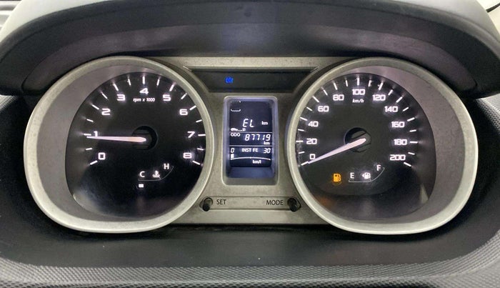 2017 Tata Tiago XZ PETROL, Petrol, Manual, 87,716 km, Odometer Image