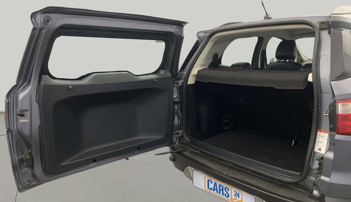 2018 Ford Ecosport TITANIUM + 1.5L PETROL AT, Petrol, Automatic, 53,629 km, Boot Door Open
