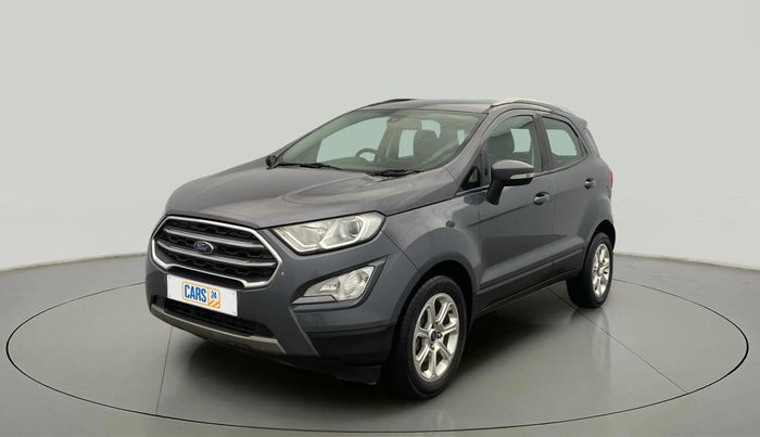 2018 Ford Ecosport TITANIUM + 1.5L PETROL AT, Petrol, Automatic, 53,629 km, Left Front Diagonal