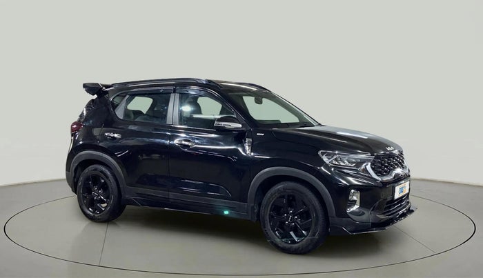 2023 KIA SONET HTX 1.5 DIESEL IMT, Diesel, Manual, 25,439 km, Right Front Diagonal