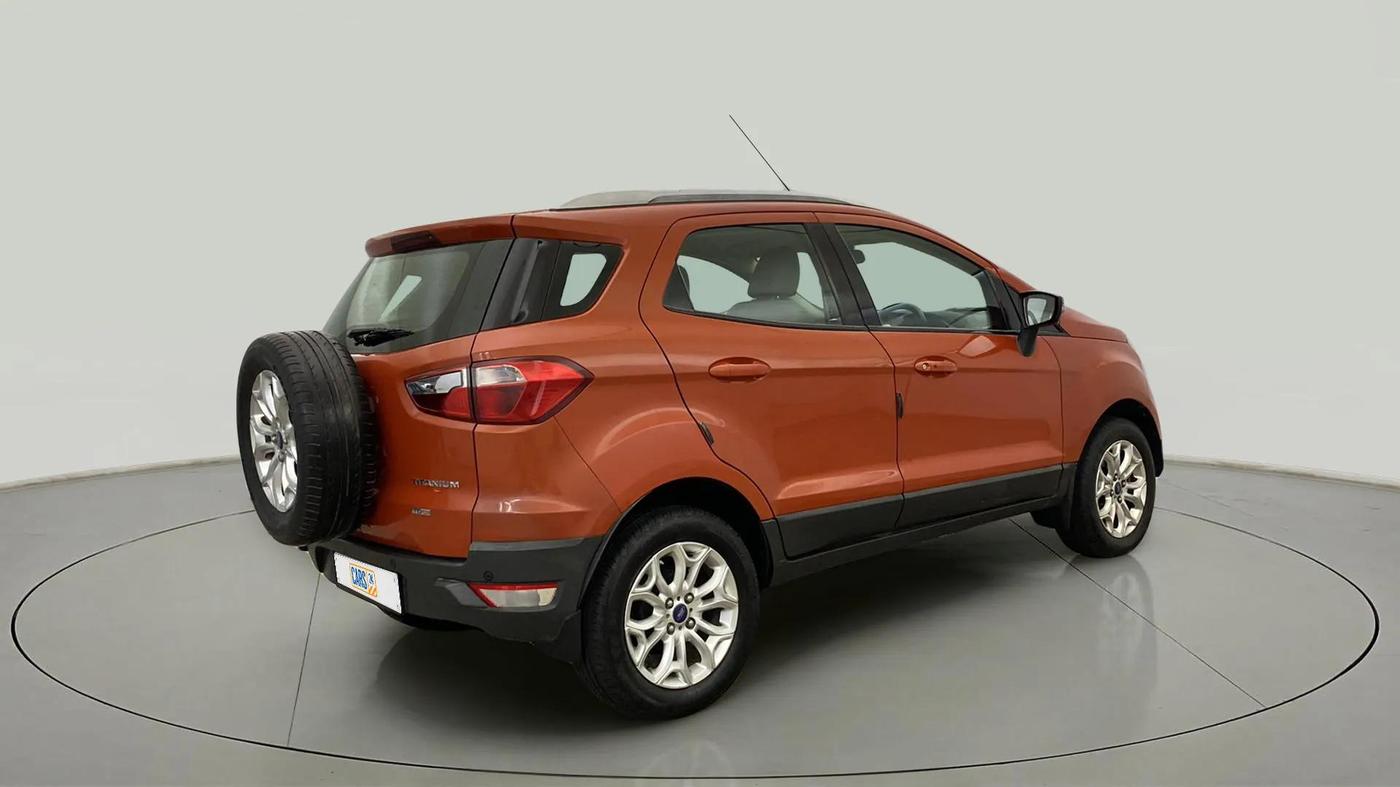 2016 Ford Ecosport TITANIUM 1.5L PETROL AT, Petrol, Automatic, 57,655 km, Right Back Diagonal
