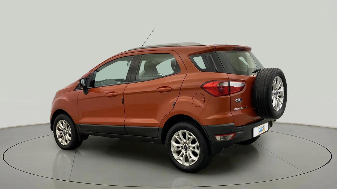 2016 Ford Ecosport TITANIUM 1.5L PETROL AT, Petrol, Automatic, 57,655 km, Left Back Diagonal