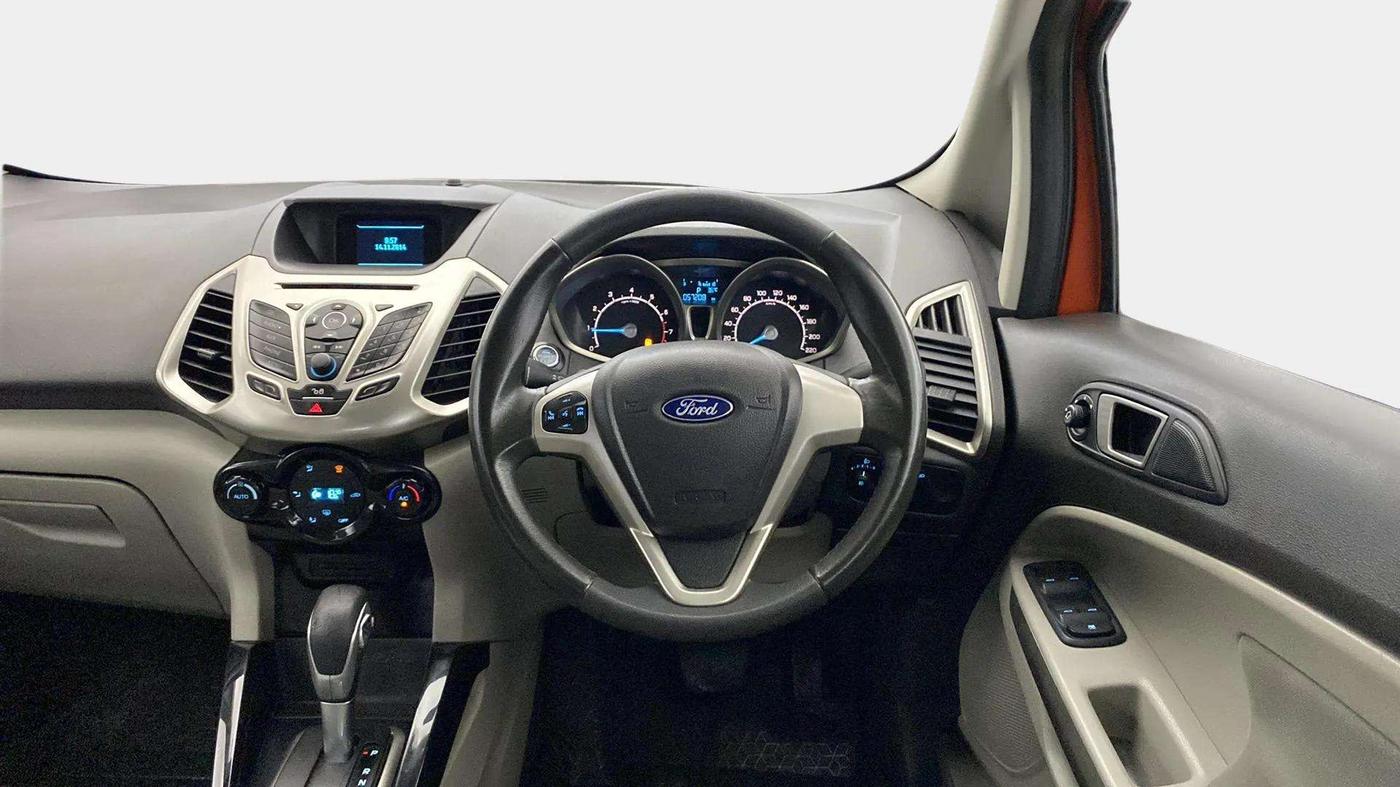 2016 Ford Ecosport TITANIUM 1.5L PETROL AT, Petrol, Automatic, 57,655 km, Steering Wheel Close Up