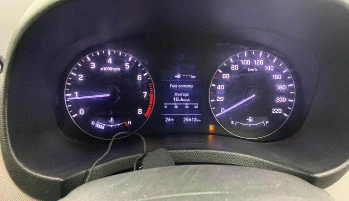 2018 Hyundai Creta SX (O) 1.6 PETROL, Petrol, Manual, 25,569 km, Odometer Image