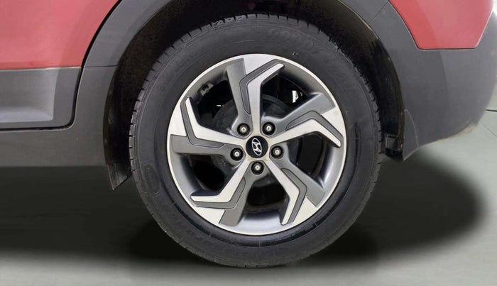 2018 Hyundai Creta SX (O) 1.6 PETROL, Petrol, Manual, 25,569 km, Left Rear Wheel