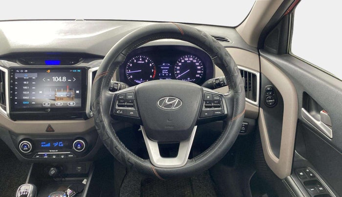 2018 Hyundai Creta SX (O) 1.6 PETROL, Petrol, Manual, 25,569 km, Steering Wheel Close Up