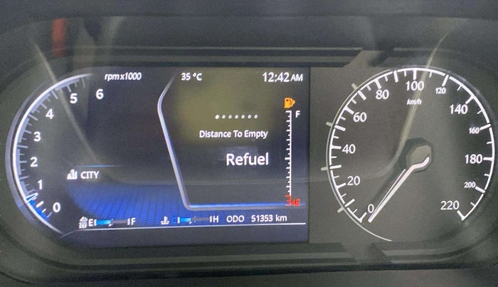 2021 Tata Safari XZ PLUS, Diesel, Manual, 51,349 km, Odometer Image
