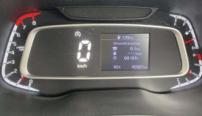 2023 KIA SONET HTK PLUS 1.2, Petrol, Manual, 40,363 km, Odometer Image