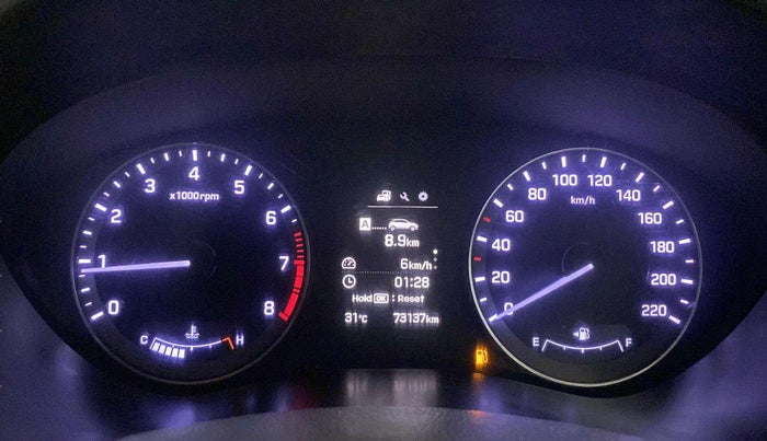 2014 Hyundai Elite i20 ASTA 1.2, Petrol, Manual, 73,129 km, Odometer Image