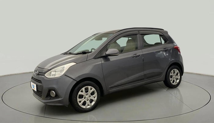 2016 Hyundai Grand i10 SPORTZ 1.2 KAPPA VTVT, Petrol, Manual, 68,385 km, Left Front Diagonal