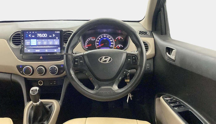 2016 Hyundai Grand i10 SPORTZ 1.2 KAPPA VTVT, Petrol, Manual, 68,385 km, Steering Wheel Close Up