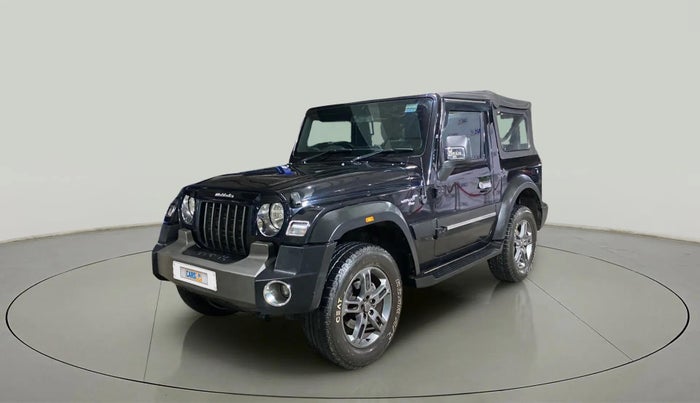 2021 Mahindra Thar LX  P 4WD AT CONVERTIBLE, Petrol, Automatic, 38,840 km, Left Front Diagonal