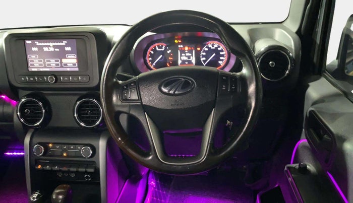 2021 Mahindra Thar LX  P 4WD AT CONVERTIBLE, Petrol, Automatic, 38,840 km, Steering Wheel Close Up