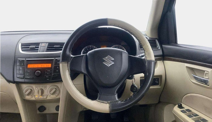 2013 Maruti Swift Dzire VXI, Petrol, Manual, 69,540 km, Steering Wheel Close Up