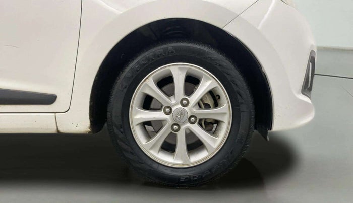 2015 Hyundai Grand i10 ASTA AT 1.2 KAPPA VTVT, Petrol, Automatic, 75,626 km, Right Front Wheel