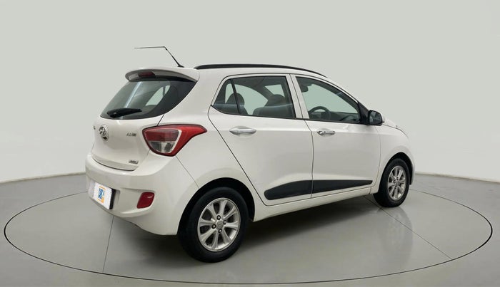 2015 Hyundai Grand i10 ASTA AT 1.2 KAPPA VTVT, Petrol, Automatic, 75,626 km, Right Back Diagonal