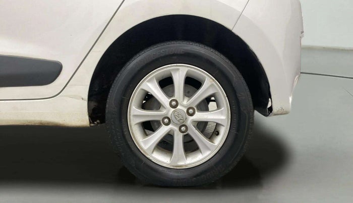 2015 Hyundai Grand i10 ASTA AT 1.2 KAPPA VTVT, Petrol, Automatic, 75,626 km, Left Rear Wheel