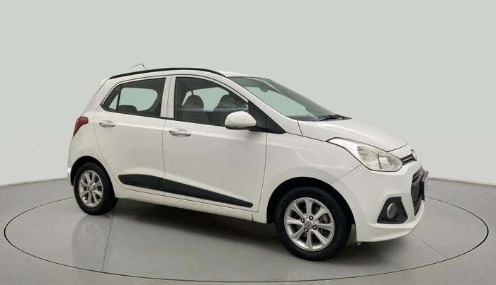 2015 Hyundai Grand i10 ASTA AT 1.2 KAPPA VTVT, Petrol, Automatic, 75,626 km, Right Front Diagonal